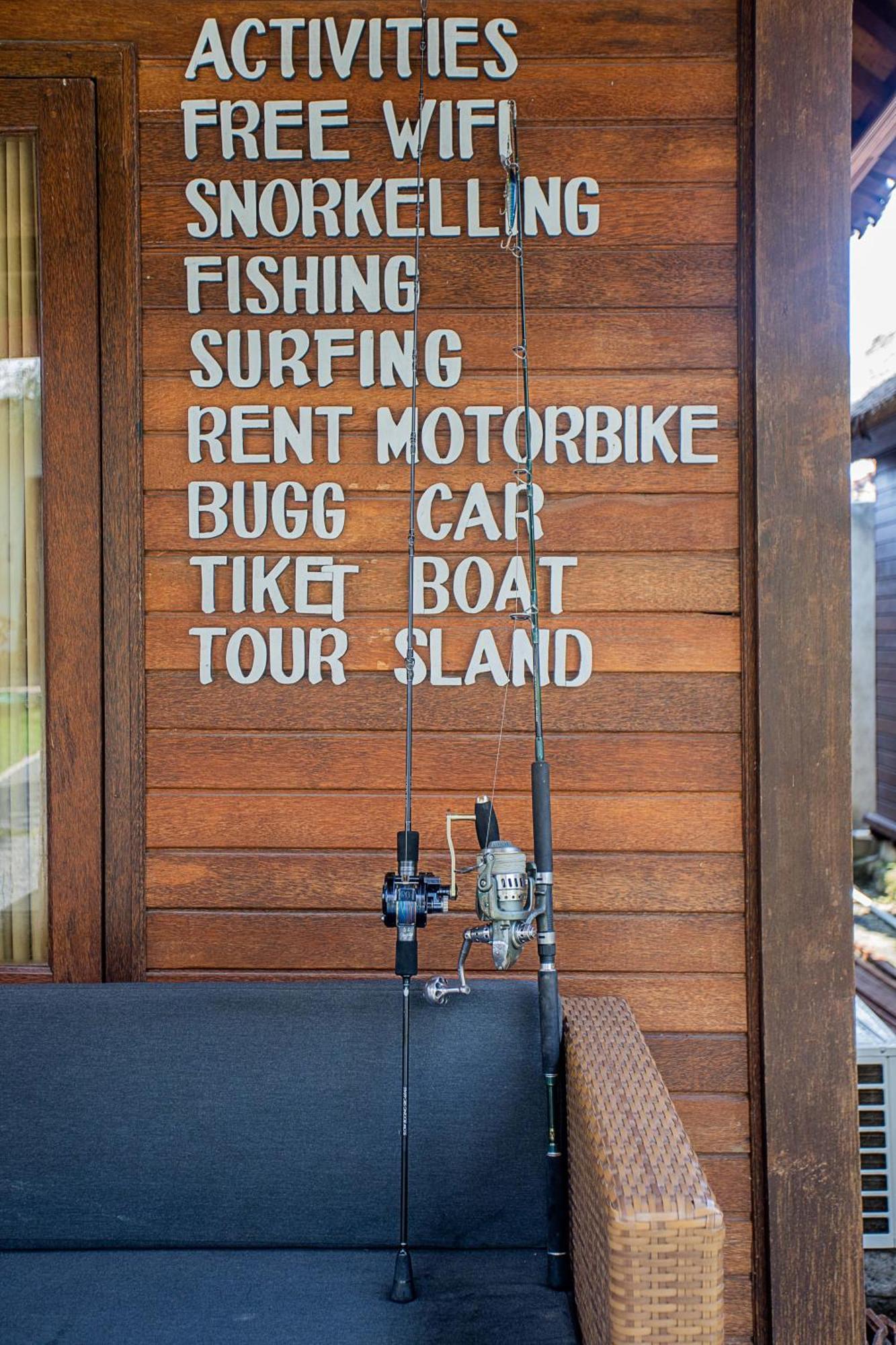 Отель Lembongan Mantra Huts Экстерьер фото